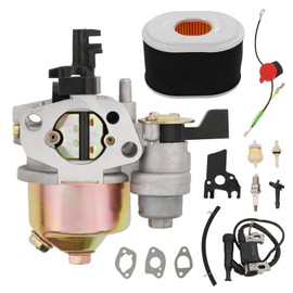 CARMOCAR GX200 Carburetor with 17210-ZE1-517 Air Filter Intake Manifold replacement for Honda GX120 GX140 GX 160 GX168 GX200 5HP 5.5HP 6.5HP Engine