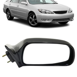 UPPARTS Side Mirror Compatible With 2002 2003 2004 2005 2006 Toyota Camry LE SE XLE Base Sedan - Passenger Side Includes Clear Glass, Housing, Cover - Power, Heated, Non-Fold