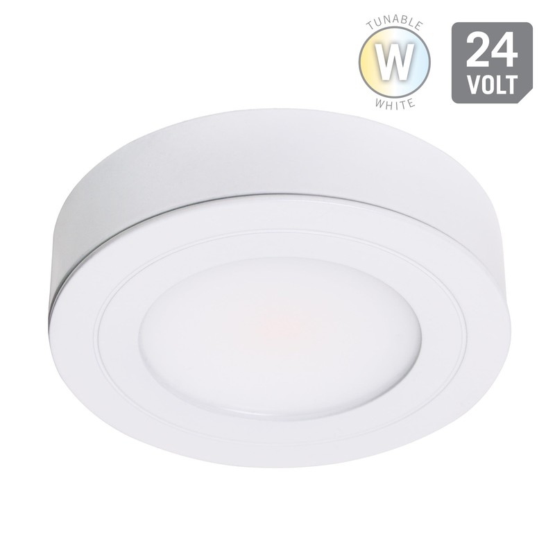 Armacost Lighting PureVue Dimmable LED Undercabinet Puck Light, CCT 2700K