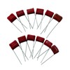PANMILED 25 Values 250 Pieces CBB22 Polypropylene Film Capacitor Kit