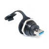 Lind Kitchen USB3.0 Male to Female Threaded Fixing Adapter 5Gbps