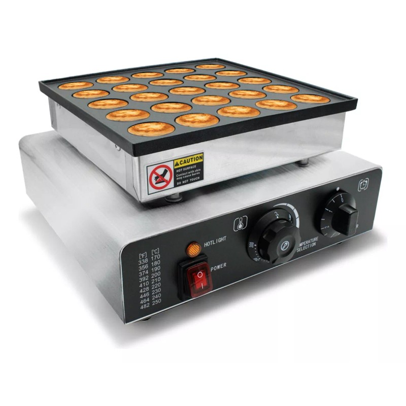 Raganet Maquina Industrial 25 Mini Hot Cakes, Cupcakes, Panqueques Y