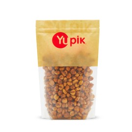 Yupik Toasted Giant Corn Nuts, Salted, 1 lb (16 oz), Gluten-Free, Kosher, Vegan, Large Sized Roasted Corn Kernel, Seasoned with Salt, Source of Fiber, Crunchy Savory Snack, Ideal for Game Night & BBQ