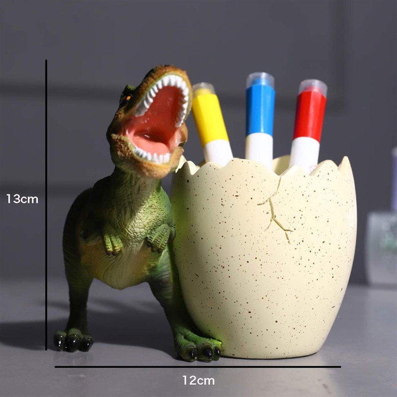 Queen-b Dinosaur Pen Stand Pen Stand Cool Boy Desktop Storage