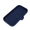 MicoYang Silicone Bathroom Soap Dishes with Drain Spout-Kitchen Sink Organizer,Sponge