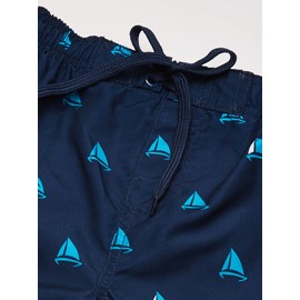 Kanu Surf Boys' Avalon Quick Dry UPF 50+ Beach Swim Trunk, Regatta Navy, 4T