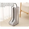 Dust-proof Tall Boot Carry Bag Boot Organizer Protector Bag, 2Pairs