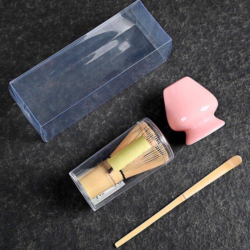 Matcha Tea Set with Whisk and Spoon, Matcha Whisk Kit