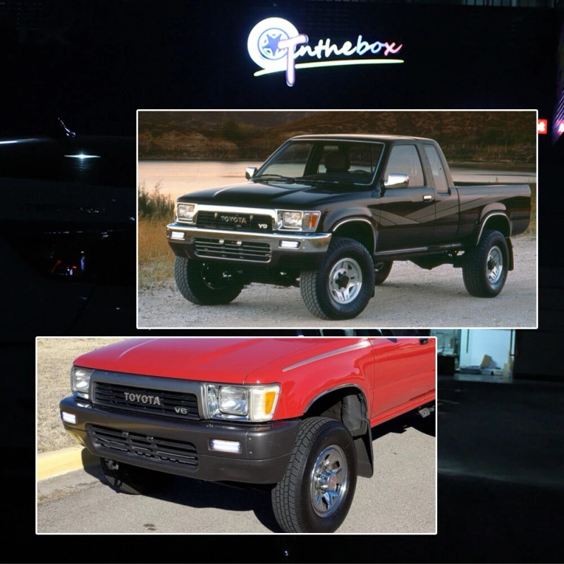 GTINTHEBOX Sequential Switchback LED Front Parking Signal Lights Pair For