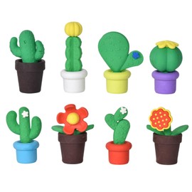 8 Piece Eraser Set, Succulent Shape, Novelty Erasers for Party Favors, Colourful Funny Erasers, Erasers for Children, Pencil Eraser, Gifts, Class Rewards for Students