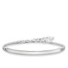Thomas Sabo Sterling Silver Love Bridge Bracelet L18 V, Sterling