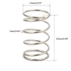 TOP-VIGOR 10Pcs Compression Spring, 15mm OD,1mm Wire Size,25mm Free Length