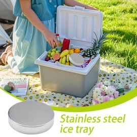 Stainless Steel Ice Pack - Freezer Packs for Outdoor | No Water Needed Quick Freeze Long-Lasting Multi Use Cooler Accessories for Picnics