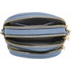FashionPuzzle Multi Pocket PU Leather Casual Medium Crossbody Bag with