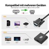 JAMEGA - VGA to HDMI Adapter with Audio Support 1080P