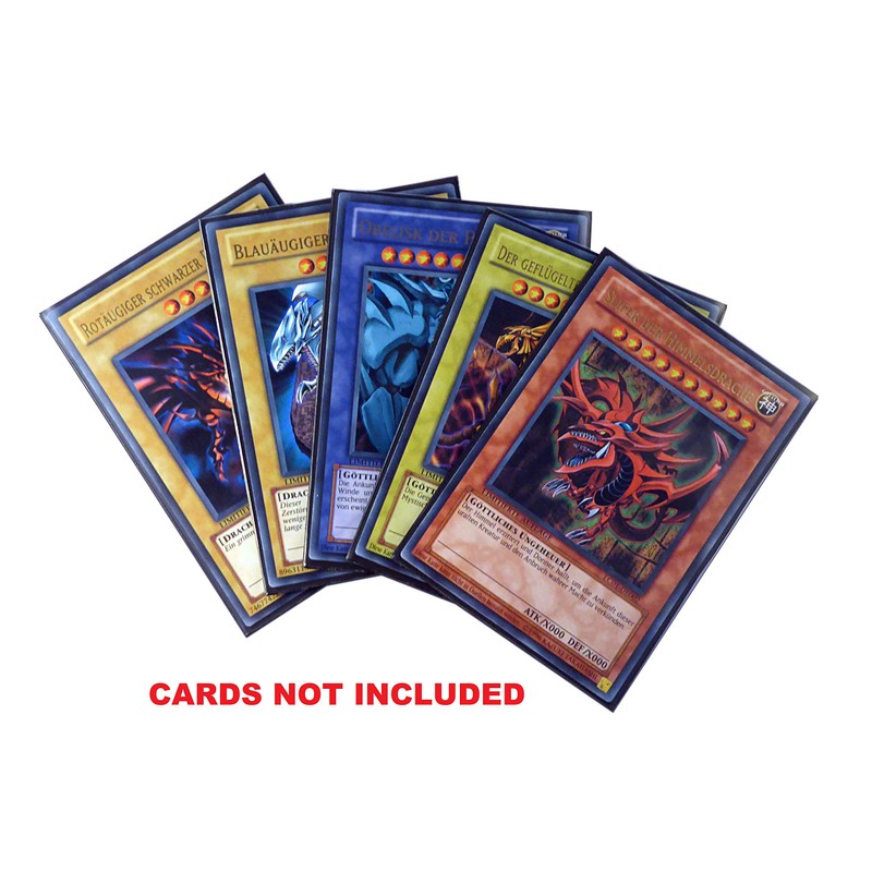 Arkero-G® 4 x 60 Classic Black/Black Deck Sleeves YuGiOh Card