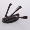 Weirun Solid Metal Swivel Hook Heavy Duty Folding Swing Arm