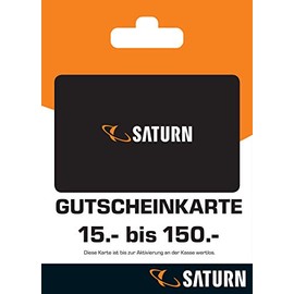 Saturn Voucher card – for Germany – voucher by post.