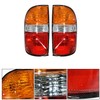 munirater Tail Light Rear Light Tail Lamp Clear Red Halogen