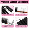 Cashmere Lash Extensions UC Curl 0.07 thickness 8-15mm Volume Eyelash
