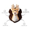 Fringe Studio Plush Dog Toy, OH Deer, Wagsdale Dog Toy