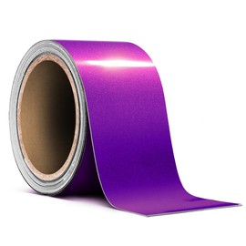 VViViD Ultra Gloss Metallic Purple Air-Release Adhesive Vinyl Pinstripe Tape Roll (2 Inch x 20ft)