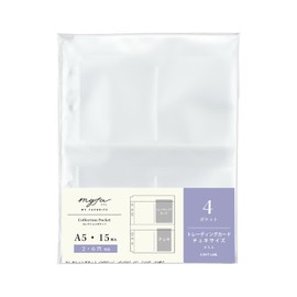 Lihit Lab myfa Collection Pocket, 4 Pockets, A5 N3342