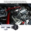 Turbo Blow Off Valve kit, Akozon Universal SDD‑BOVGRSBL FPG250 Aluminium