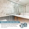 sourcing map 25 mm Shower Door Rollers, Single Shower Door