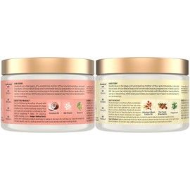 SheaMoisture Leave-In Conditioner Bundle, Coconut & Hibiscus Curl Enhancing Smoothie for Curly Hair, Frizz Control + Jamaican Black Castor Oil Strengthen & Restore for Hair Repair