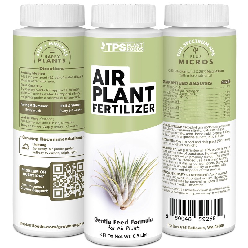 TPS NUTRIENTS Air Plant Fertilizer for All Tillandsia Air Plants,