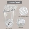 Acrylic Shower Bench - Perfect Corner Shower Stool, Ideal Shower