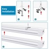 SOMLIGHT 8FT LED Tube Fixture, 96" 72 Watts T8 Integrated