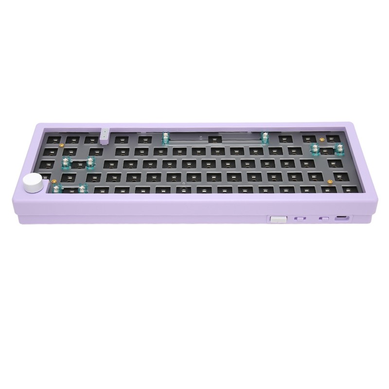 67 Keys DIY Mechanical Keyboard Kit with RGB Knob Wireless
