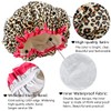 TCOTBE 4 gorros de ducha impermeables para mujer, gorro de