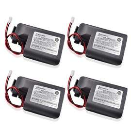 ﹙▷ 4 Pcs ◁﹚MR-BAT6V1SET 6V 1800mAh 2CR17335A Battery for 2CR17335A WK17 for MR-J4 PLC