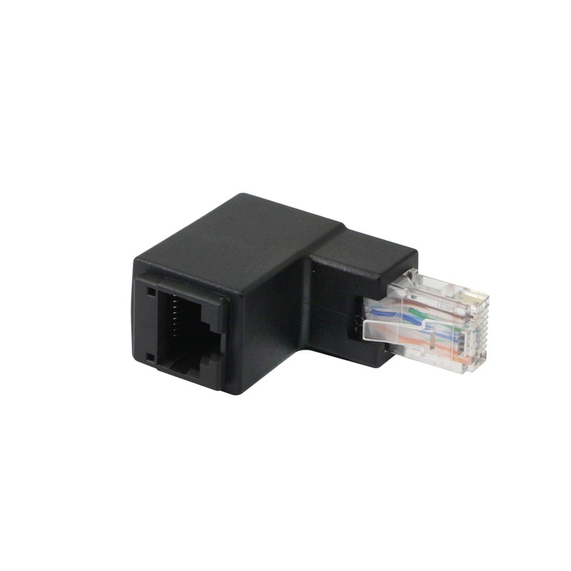 SinLoon RJ45 Crossover Adapter Cat6 Cat5e Ethernet RJ45 Male Female