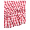 Verdusa Women's Plus Size Gingham Checkered Pants Elastic High Waisted