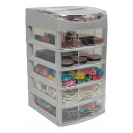 Mini Cajonera Italhome Organizador Escritorio Y Maquillaje                                                                                            