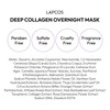 LAPCOS Deep Collagen Glass Skin Overnight Mask - Korean Skin