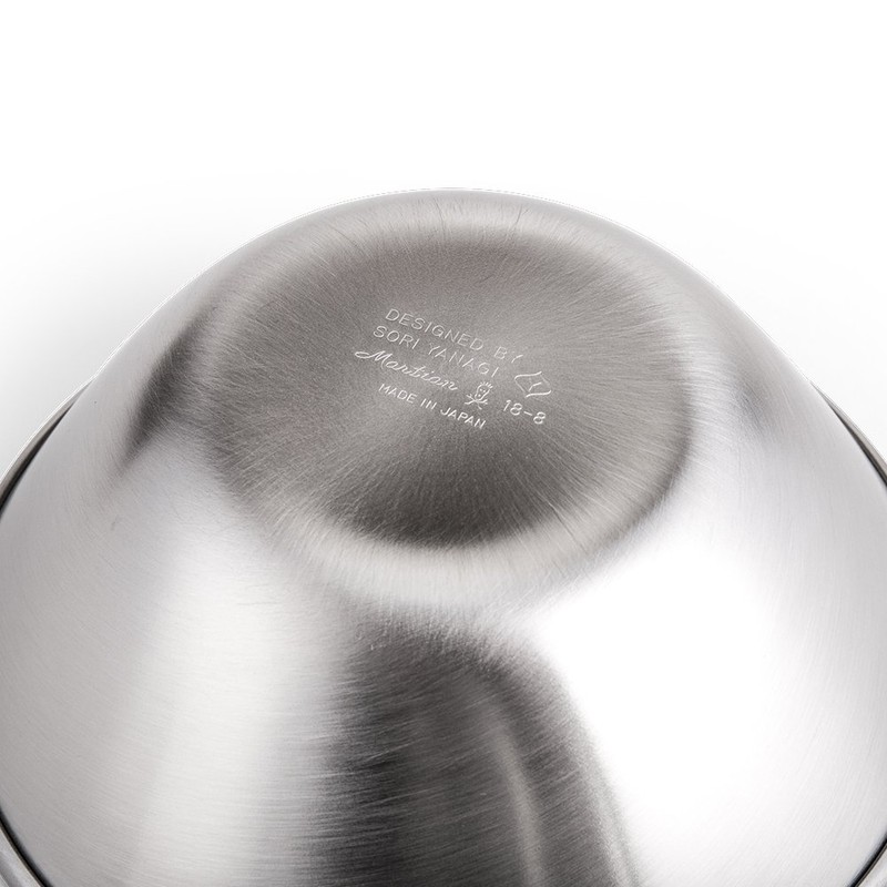 Sori Yanagi 18-8 SUS Stainless Steel Bowl, Designed by Feedback