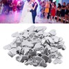 400pcs Heart Shape Petals Heart Shaped Confetti for Valentine's Day