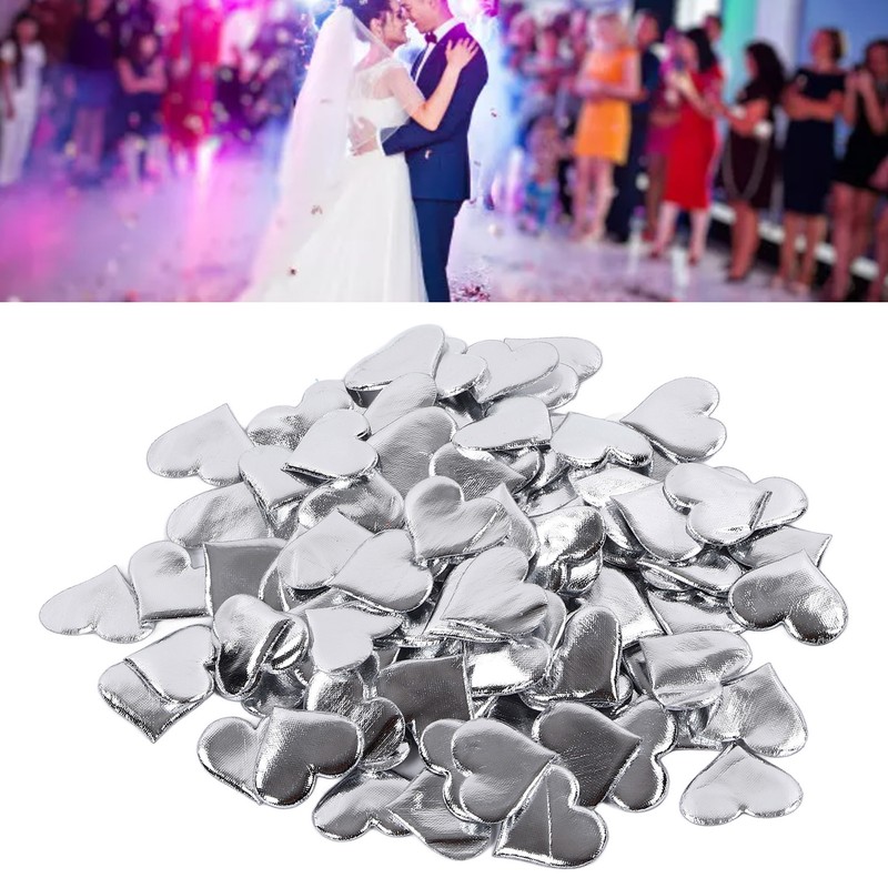 400pcs Heart Shape Petals Heart Shaped Confetti for Valentine's Day