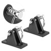 Pair Canopy Deck Hinge Boat Bimini Top Fitting W/Quick Release