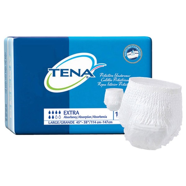Tena  Protective Underwear,Extra Absorbent, X-Large  48/Case