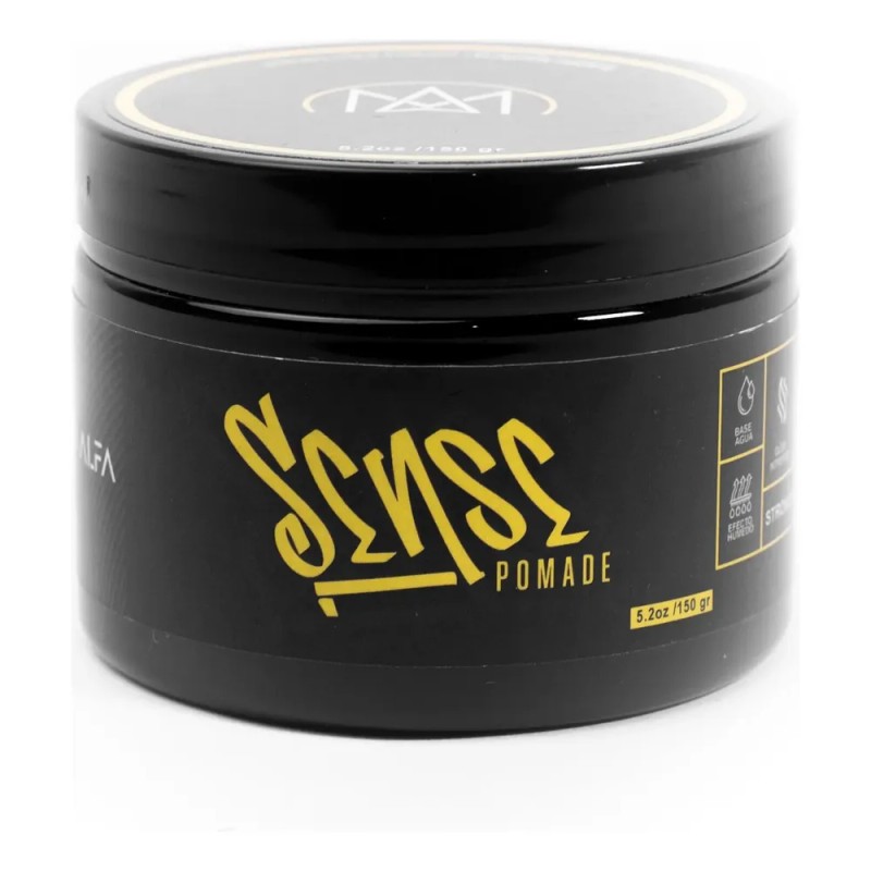 Pomada Para Cabello Hombre Sense Base Agua Fijación Fuerte
