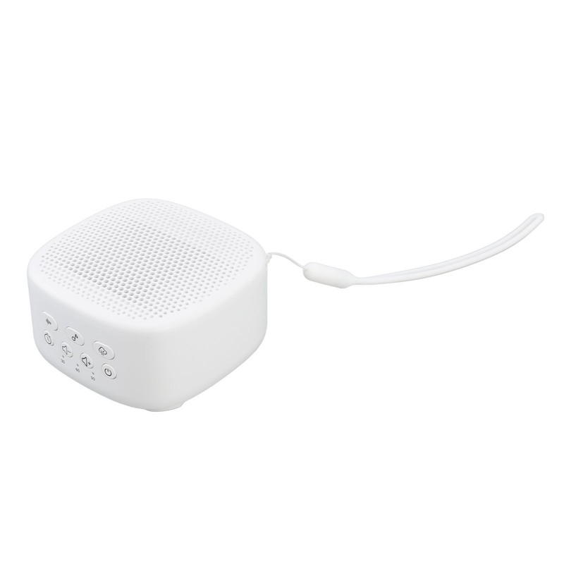Sleep Sound Machine Intelligent Timing Adjustable Volume USB Charging White