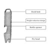 Titanium Crowbars Pry Bar EDC Pry Bar EDC Crowbar EDC