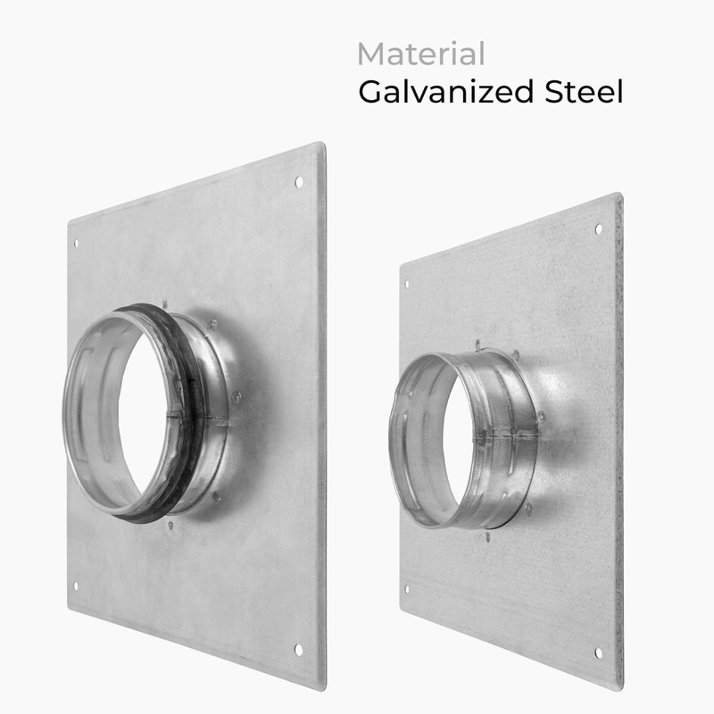 HVAC OV 4" Inch Wall and Ceiling Mount - Duct