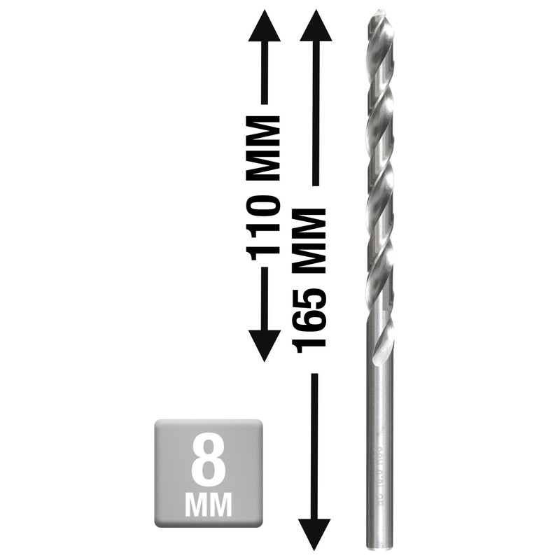 kwb HSS Metal Drill Type N Ø 8 mm 217080